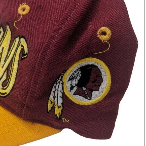 Washington Redskins Drew Pearson Graffiti Snapback Hat Cap NFL Vintage 90s‎ - Picture 2 of 6
